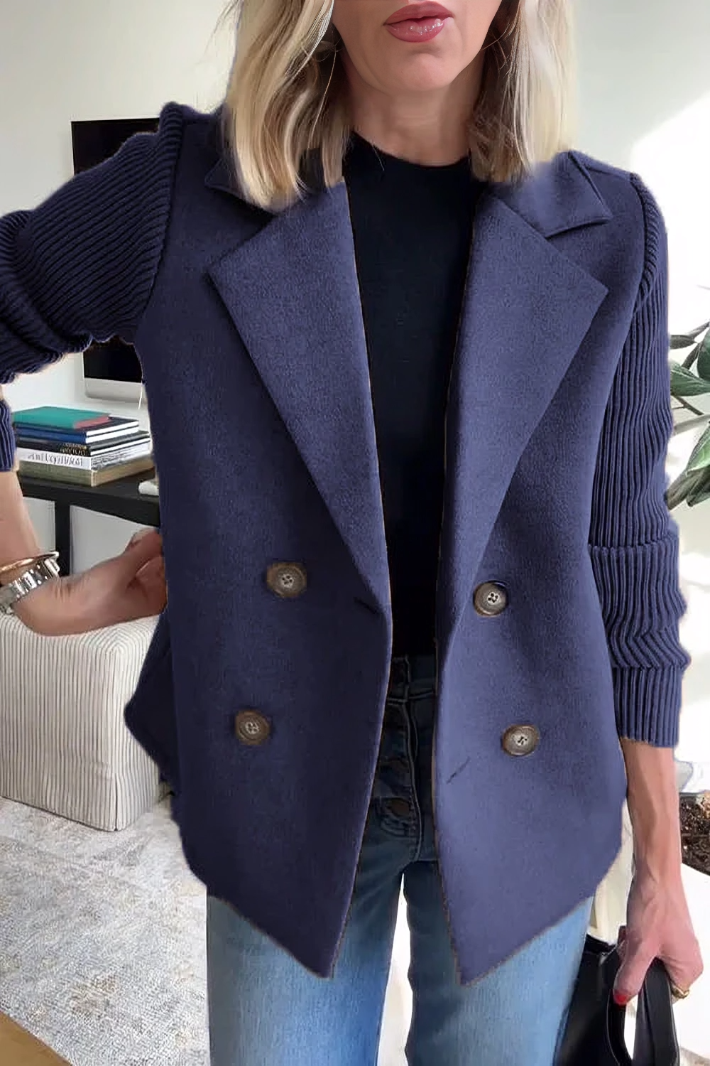 Camela™ Blazer mit Strickärmeln