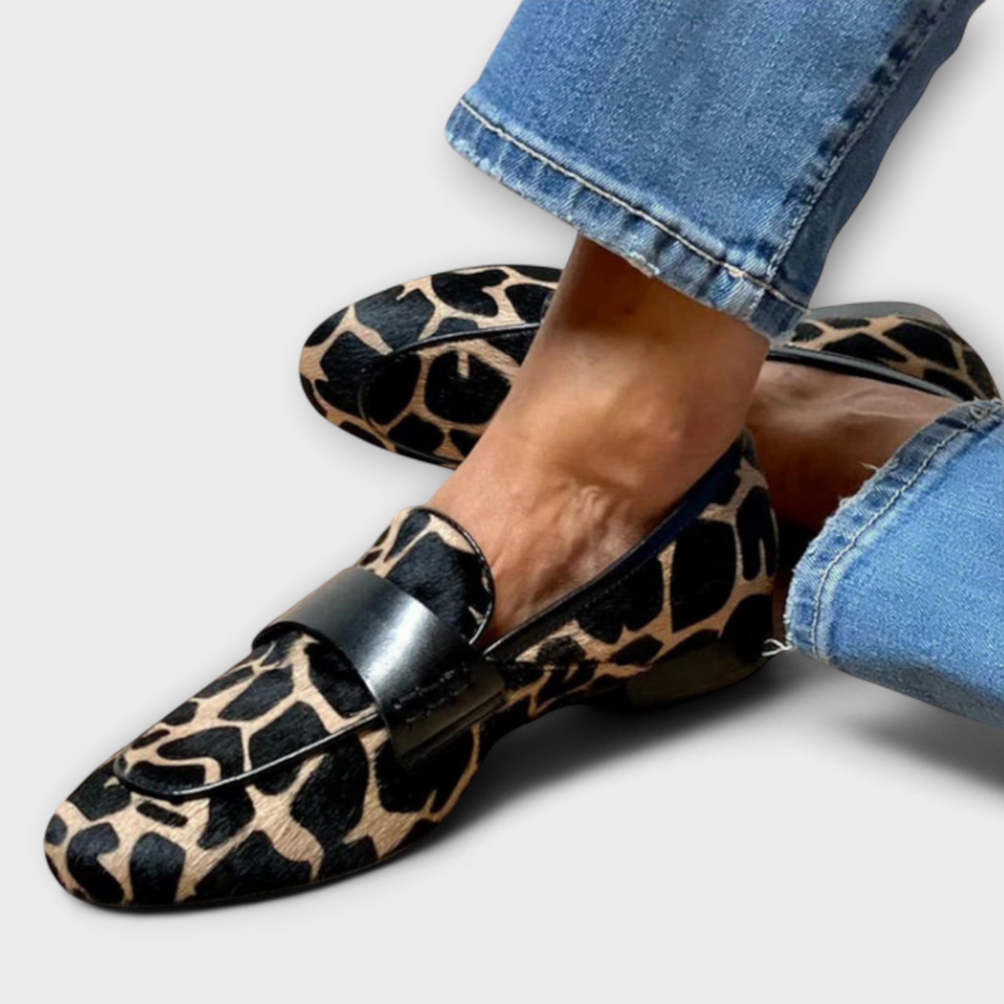 Léonie™ | Mokassin Leopard