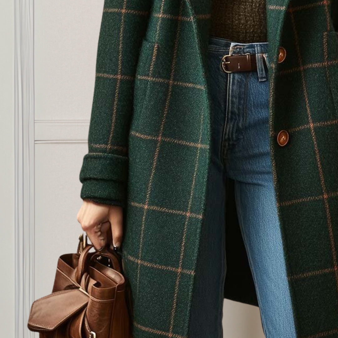 Judith™ | Elegante warme lange Jacke