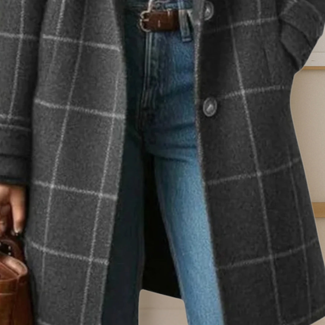 Judith™ | Elegante warme lange Jacke