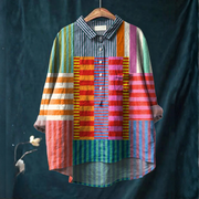 Isla | Farbblock Streifen Shirt