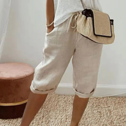 Nathalie™ | Weiche Maßgeschneiderte Capri-Shorts
