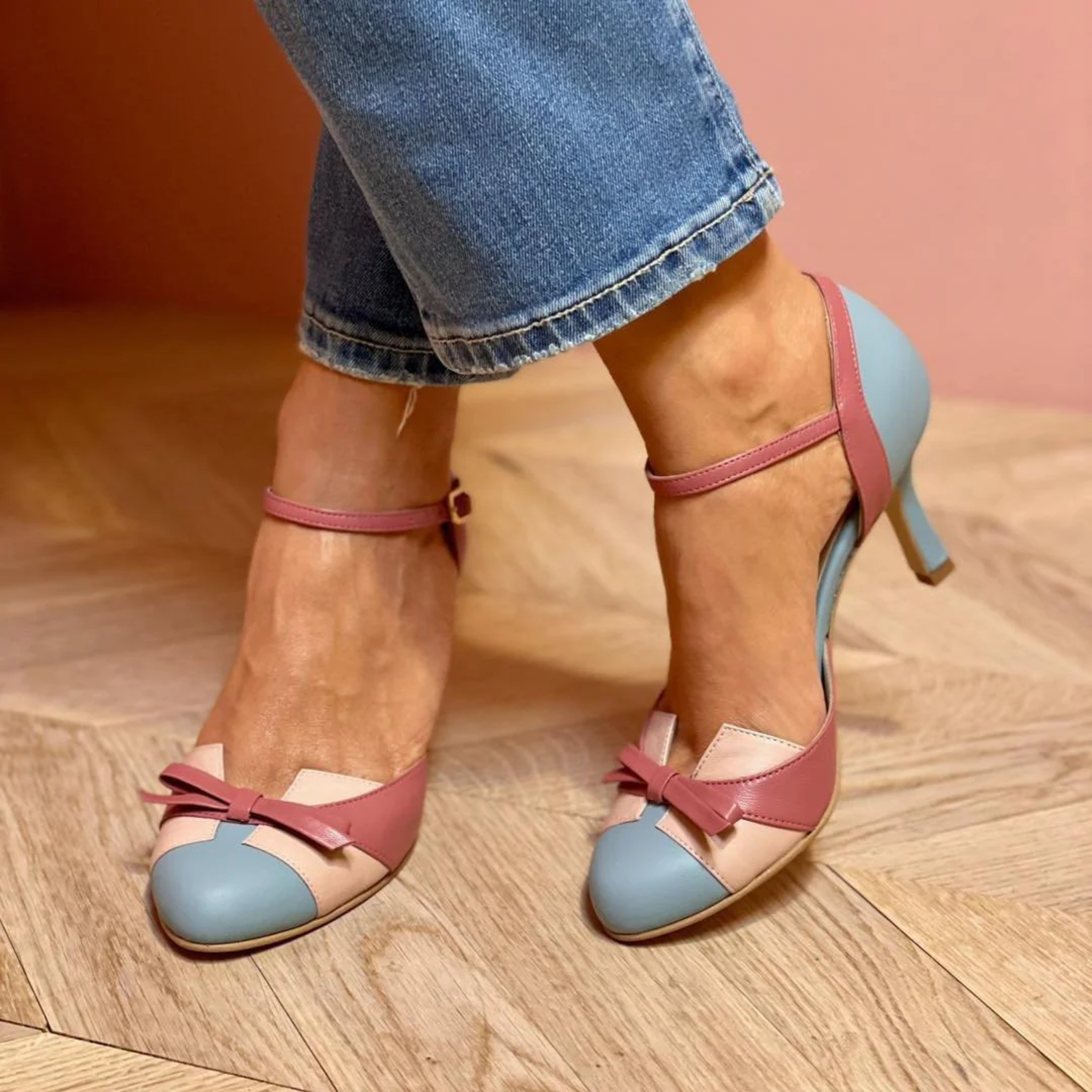 Vintage-Komfort Sandalen