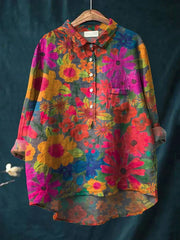 Gianna™ - Blumen Bluse