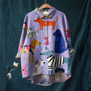 Emma | Buntes Welpen T-Shirt