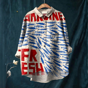 Ozean | Frische Sardinen Druck Shirt
