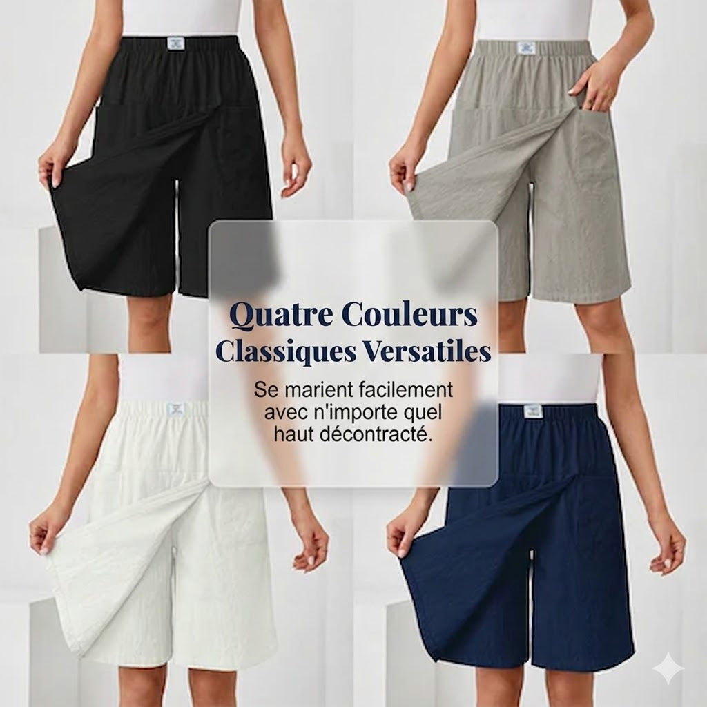 Libertine™ — Skort mit elastischem Bund und praktischen Taschen für aktive Freiheit
