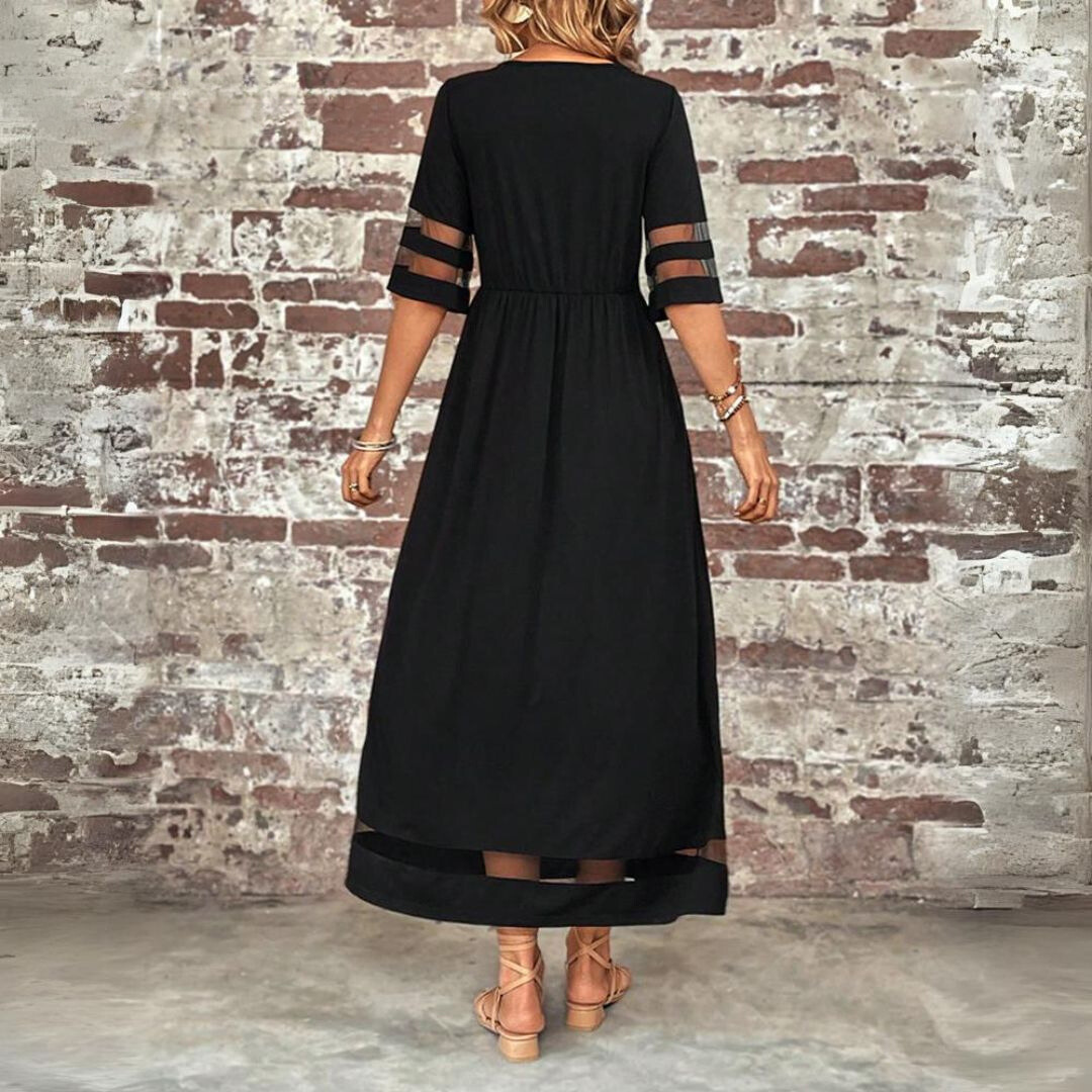 Aubrée – Figurumschmeichelndes Midikleid