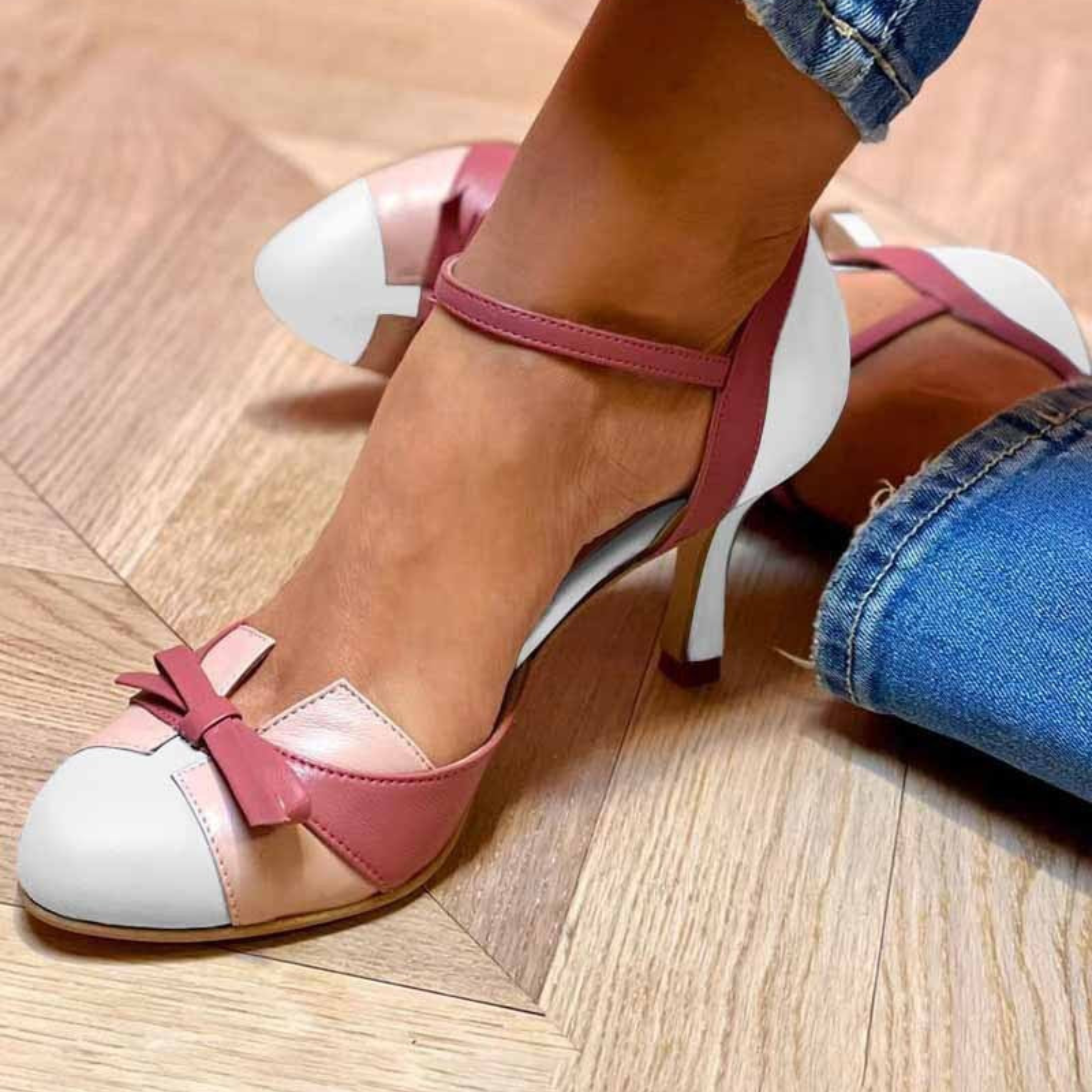 Vintage-Komfort Sandalen