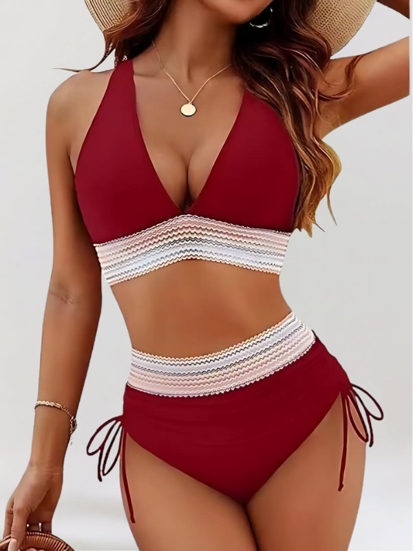 Lidia Bauchstützendes Bikini-Set