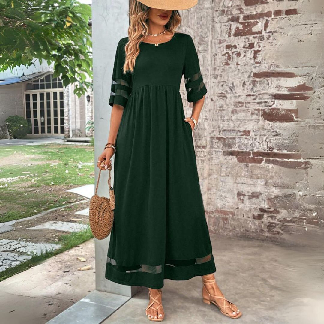 Aubrée – Figurumschmeichelndes Midikleid