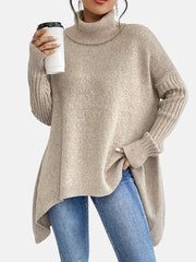BRIGITTE – LANGER TURTLENECK-PULLOVER