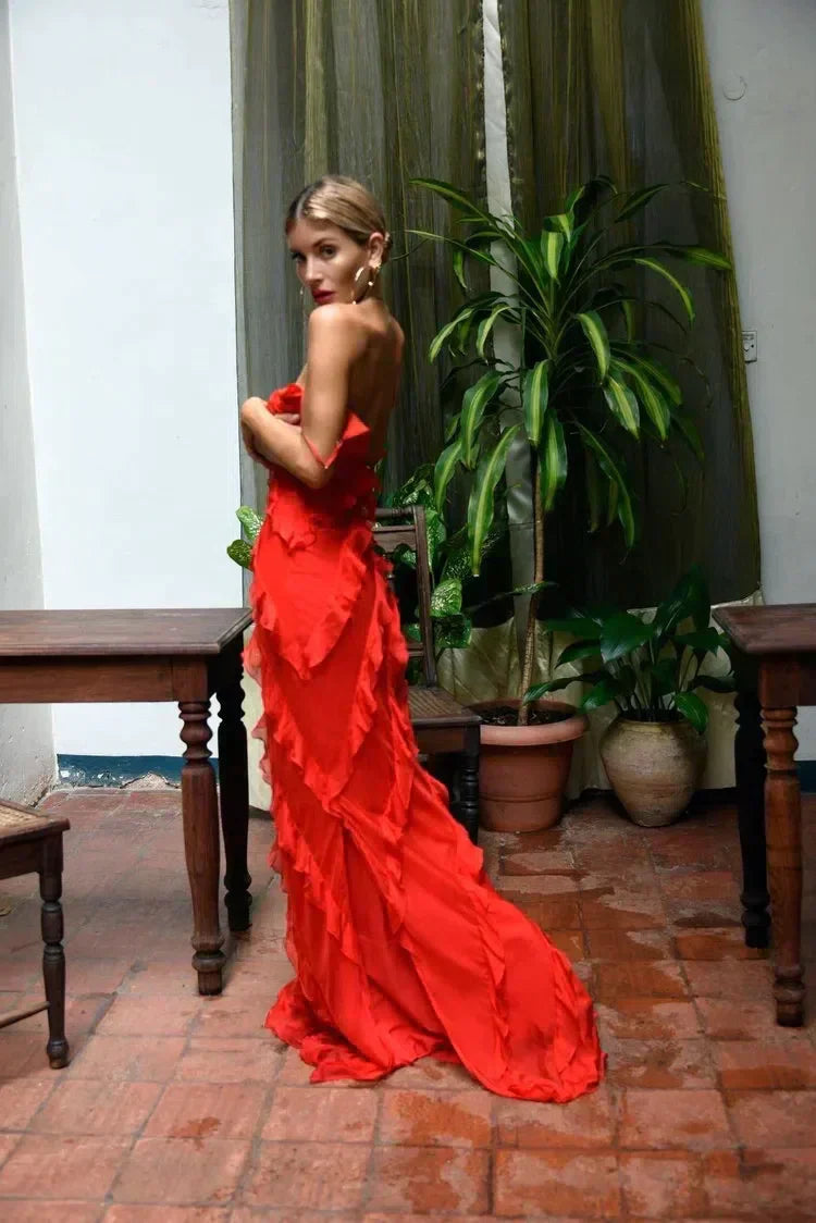 Zara - Kleid mit Rüschen