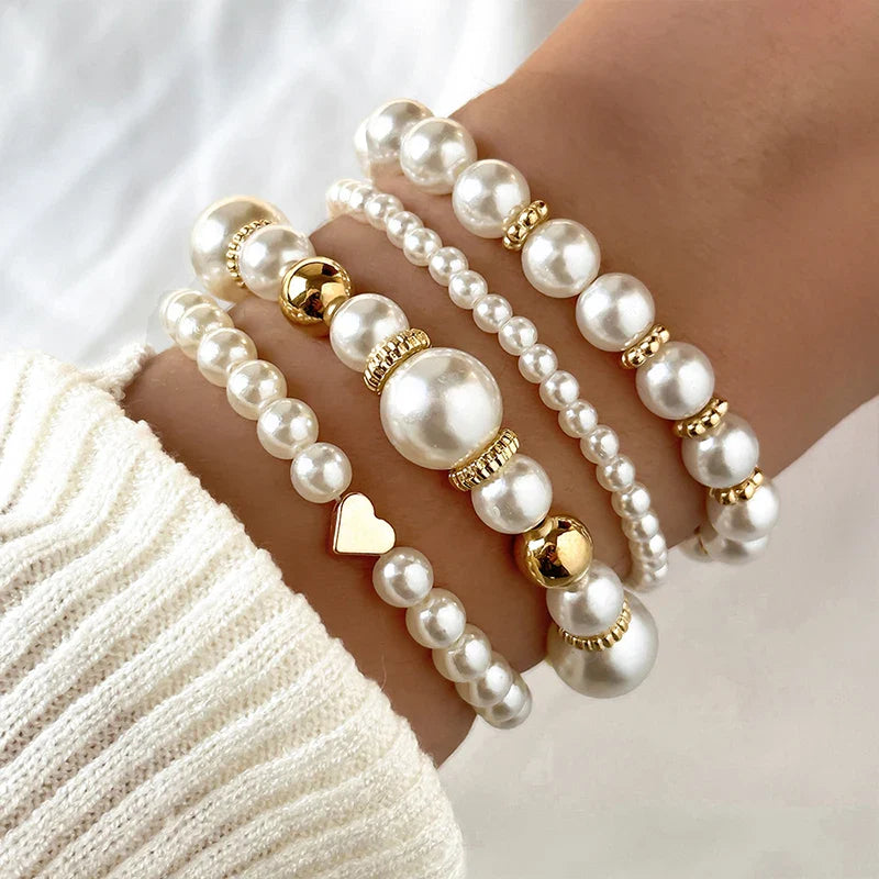 Liebende Perlenarmband™ – Set von 4
