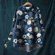 Charlotte | Elegante Blumenbluse