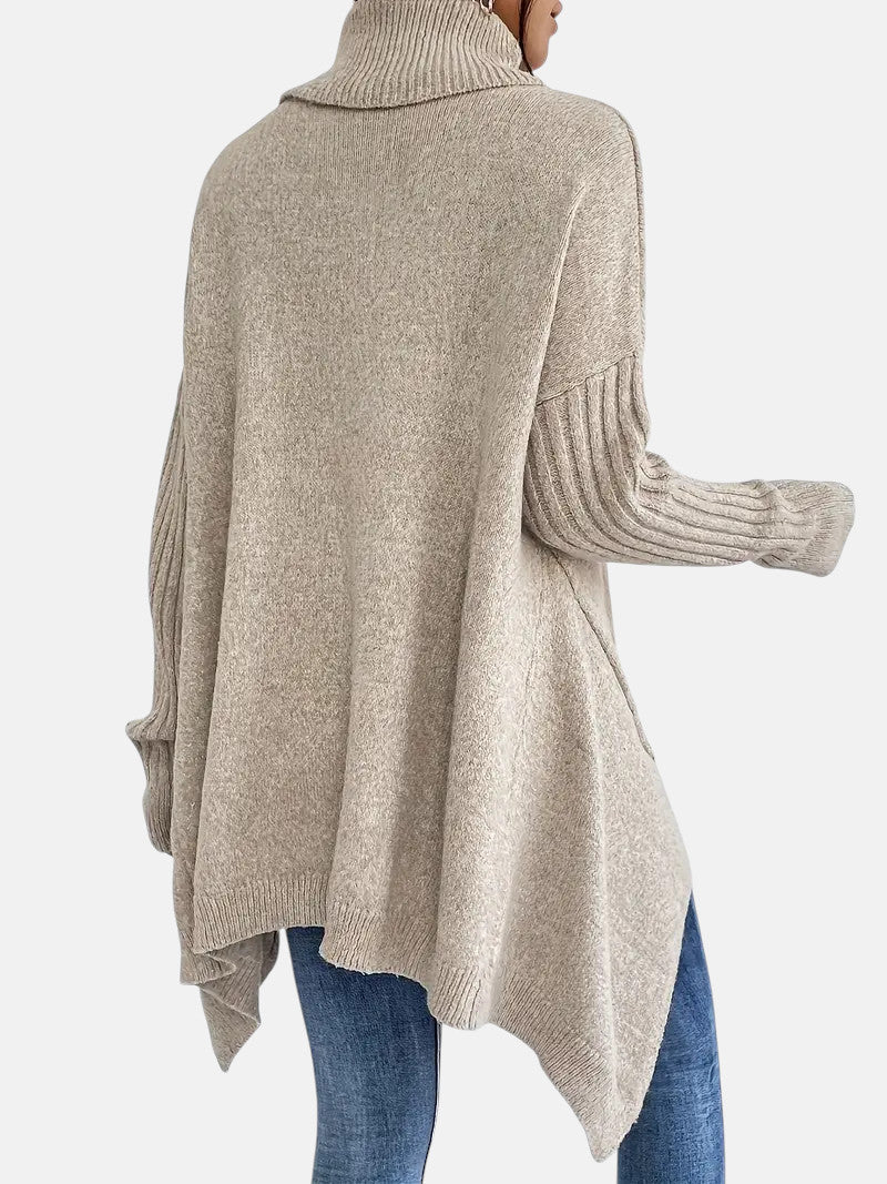 BRIGITTE – LANGER TURTLENECK-PULLOVER