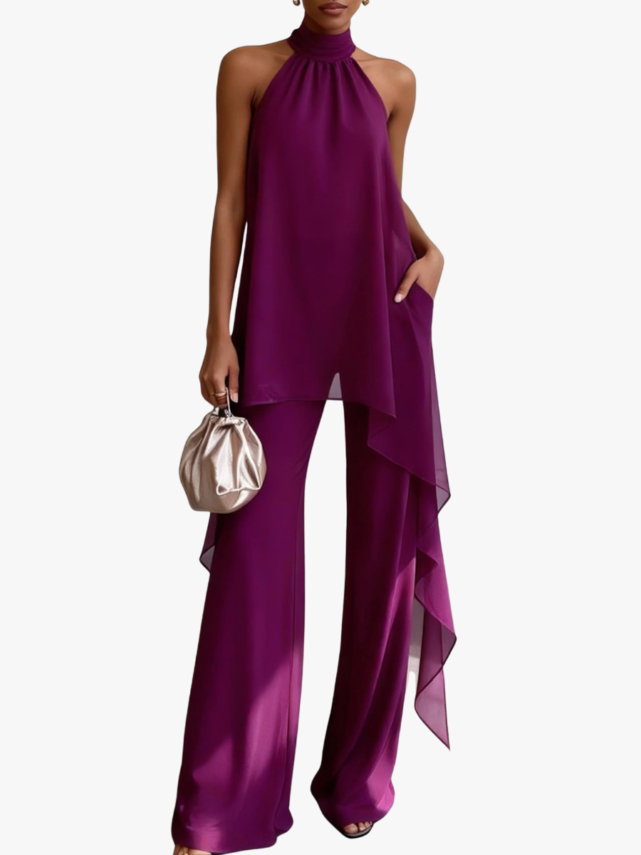 LAURA | ELEGANTES HALTER-OUTFIT FÜR FRAUEN