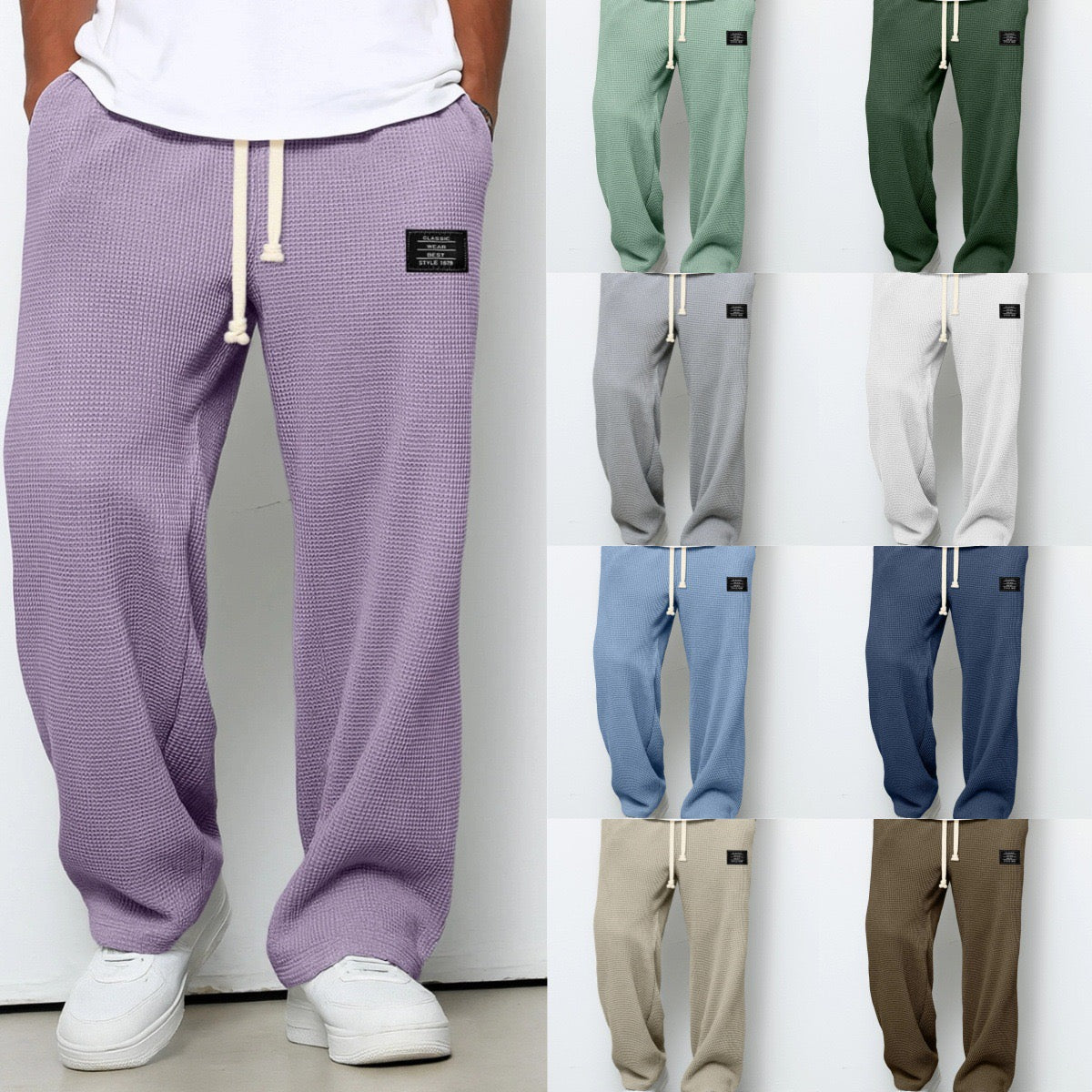 Meyer Basel | Lässige Herren-Freizeithose mit verstellbarem Bund