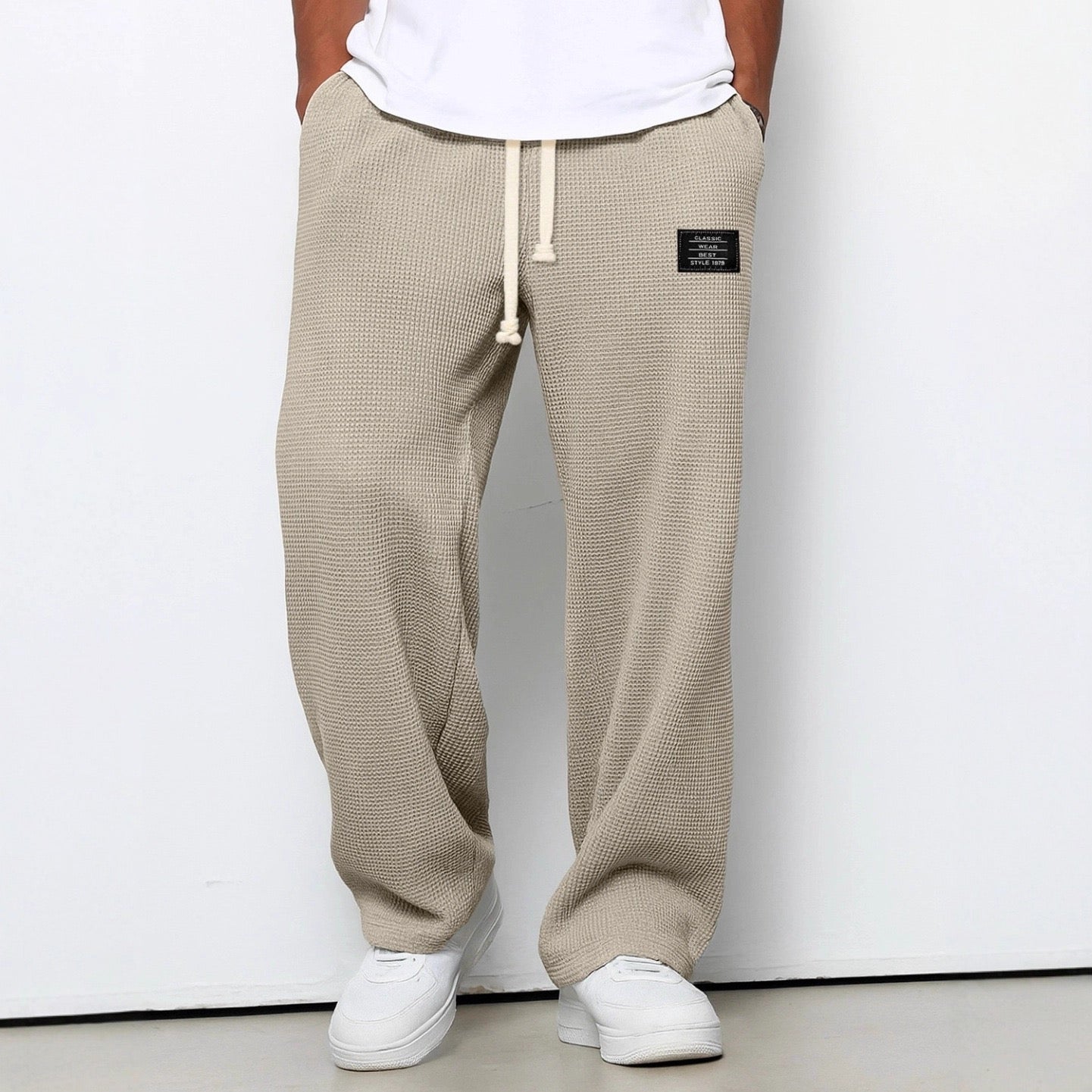 Meyer Basel | Lässige Herren-Freizeithose mit verstellbarem Bund
