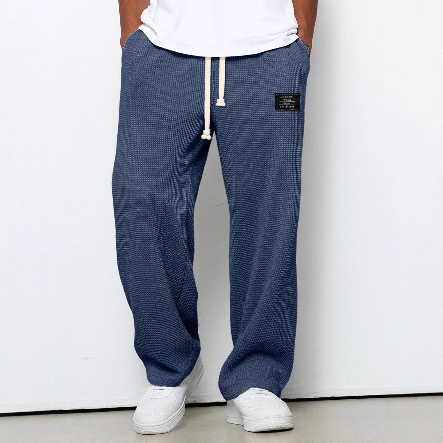 Meyer Basel | Lässige Herren-Freizeithose mit verstellbarem Bund