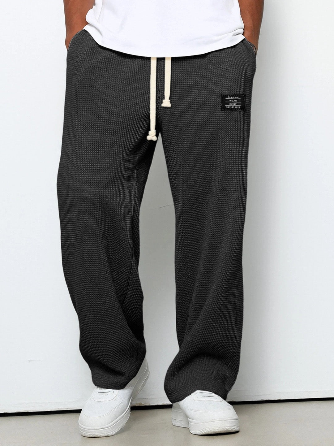 Meyer Basel | Lässige Herren-Freizeithose mit verstellbarem Bund