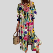 Zariah | Elegantes Maxikleid im Boho-Stil
