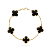 KLEEBLATT ARMBAND | ONYX
