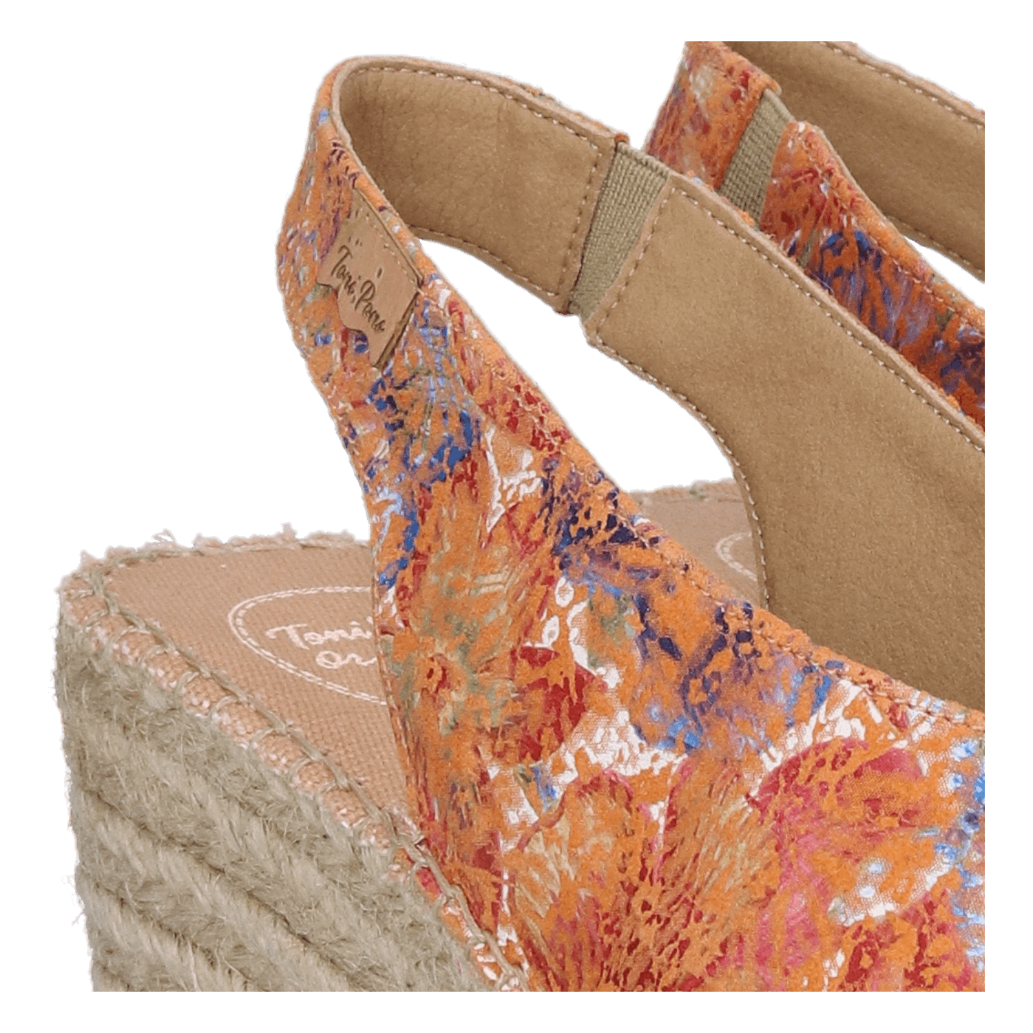 Laila-LL Damen Espadrilles Leder Multi