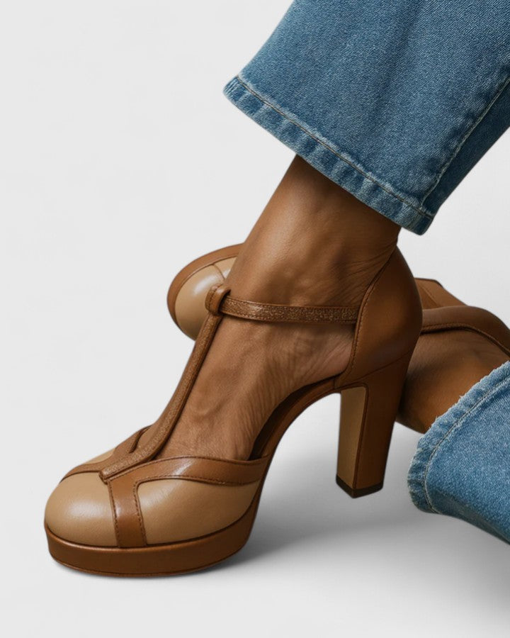 Maëlyne™ — Retro-Eleganz Pumps mit ergonomischer Unterstützung