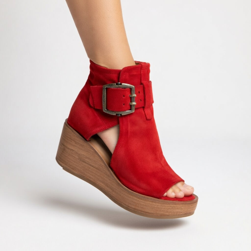 Orélisse™ - Offene Wedge-Stiefeletten im modernen Stil
