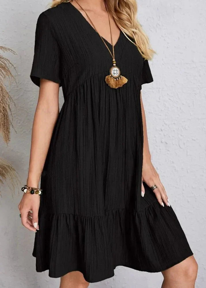 Enora - Elegantes Kleid, das den Bauch schmeichelt