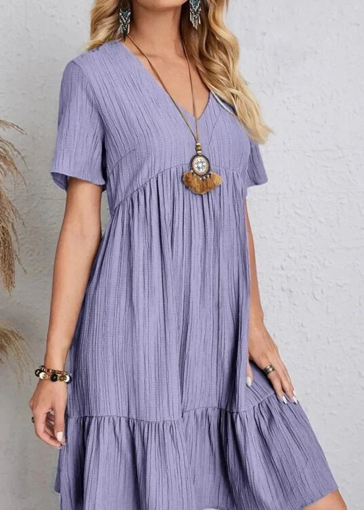 Enora - Elegantes Kleid, das den Bauch schmeichelt