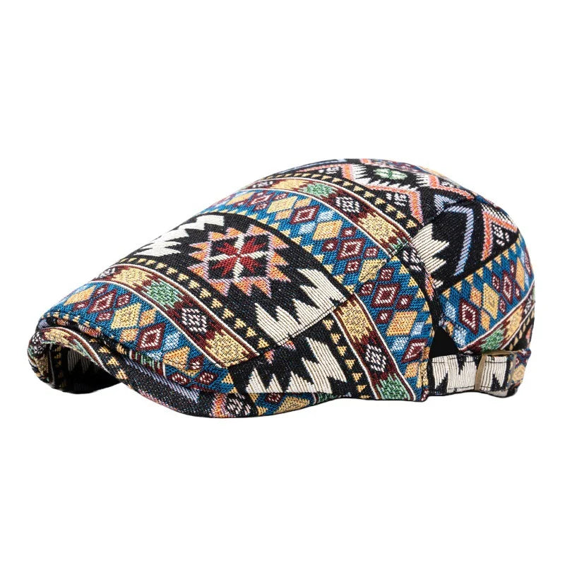 Meyer Basel™ | Verstellbare Bunte Retro Mütze
