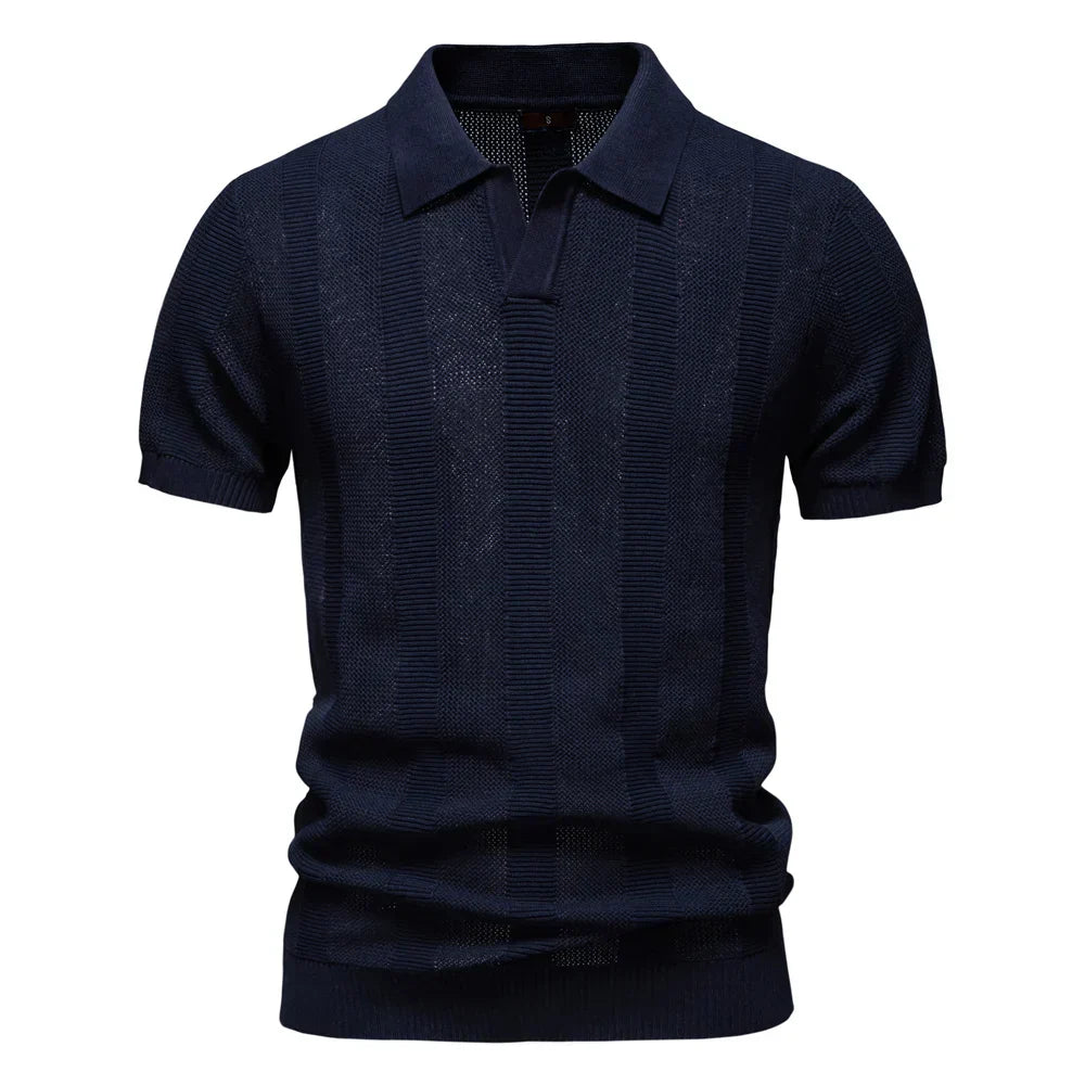 FELIX™ | STILVOLLES GESTREIFTES POLOHEMD
