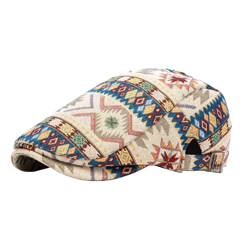 Meyer Basel™ | Verstellbare Bunte Retro Mütze