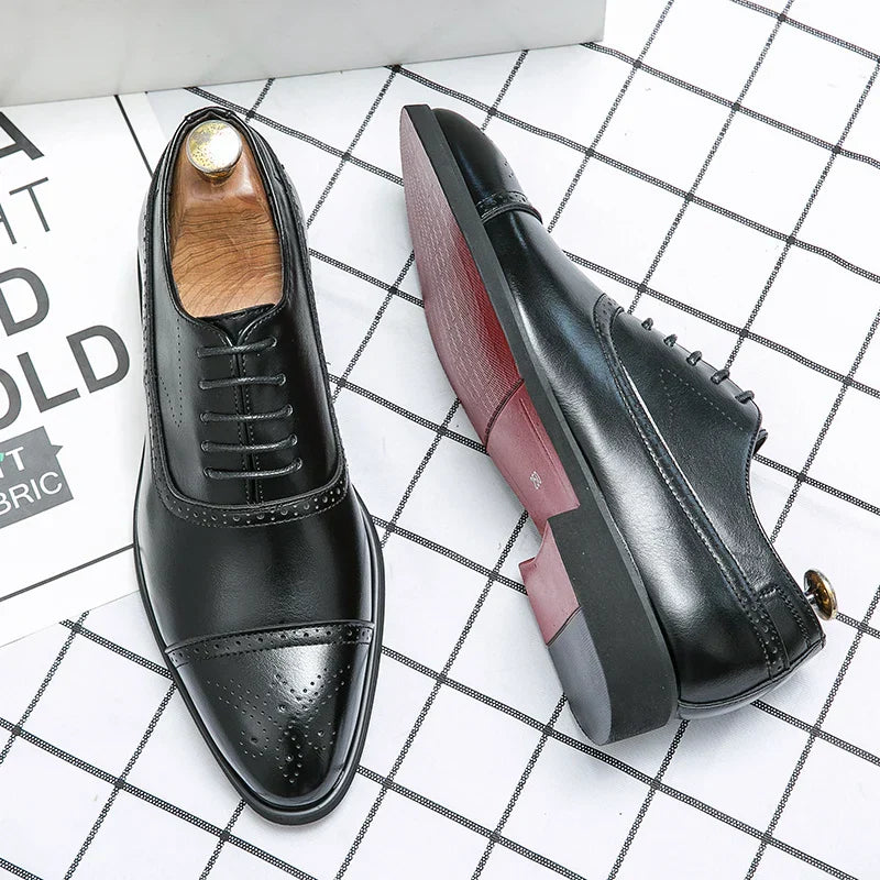Meyer Basel Brogue Herrenschuh
