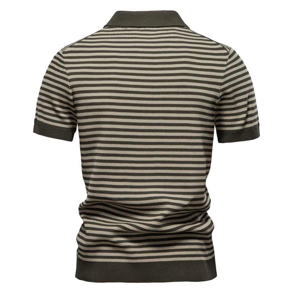 ERIK™ | GESTREIFTES POLOHEMD