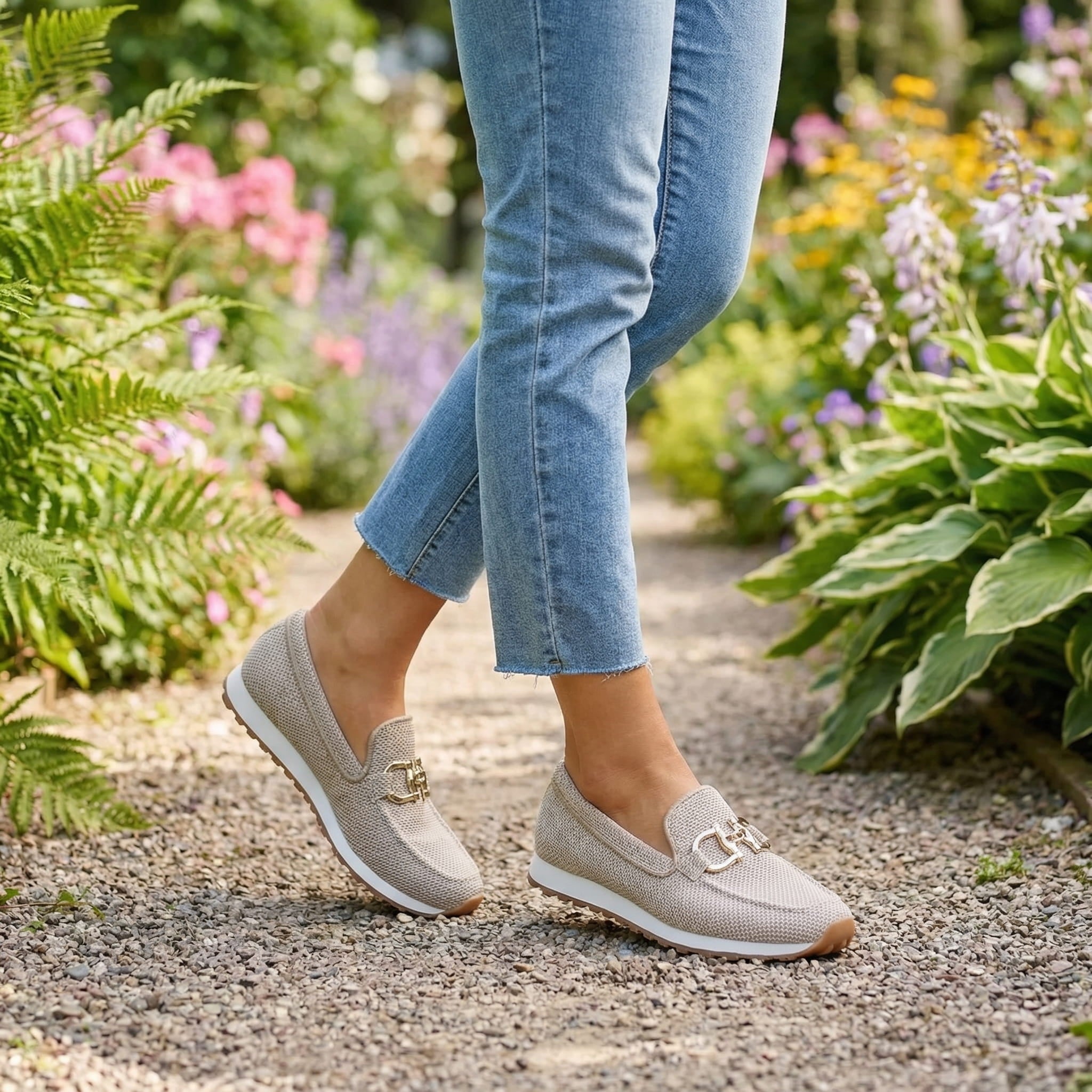 Susie™ | Bequeme Sneakers im Mokassinstil