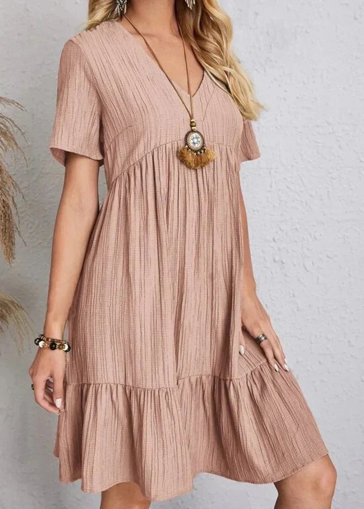 Enora - Elegantes Kleid, das den Bauch schmeichelt