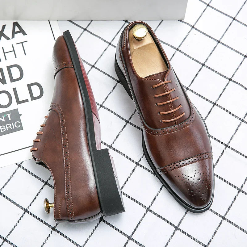 Meyer Basel Brogue Herrenschuh