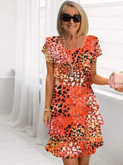 Brigitte – Elegantes, fließendes Kleid mit Rüschen