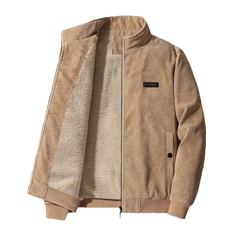 Urs | Cordjacke mit Fleecefutter
