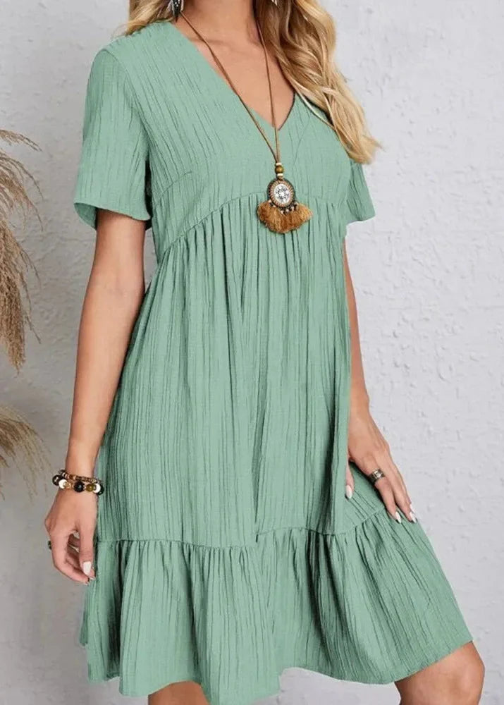 Enora - Elegantes Kleid, das den Bauch schmeichelt