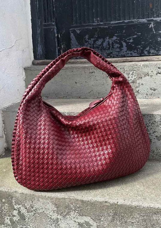 KLARA | XXL Geflochtene Tasche