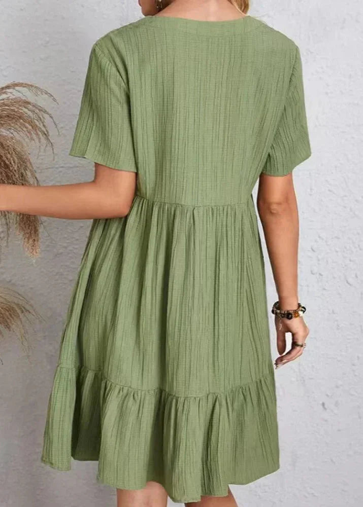 Enora - Elegantes Kleid, das den Bauch schmeichelt