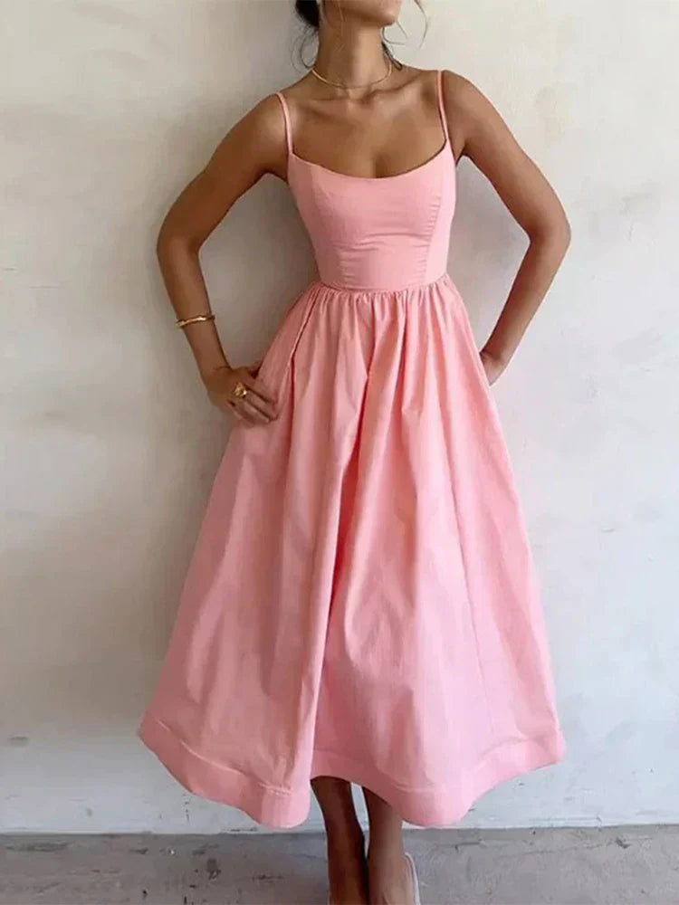 Jovie - Spaghettiträgerkleid