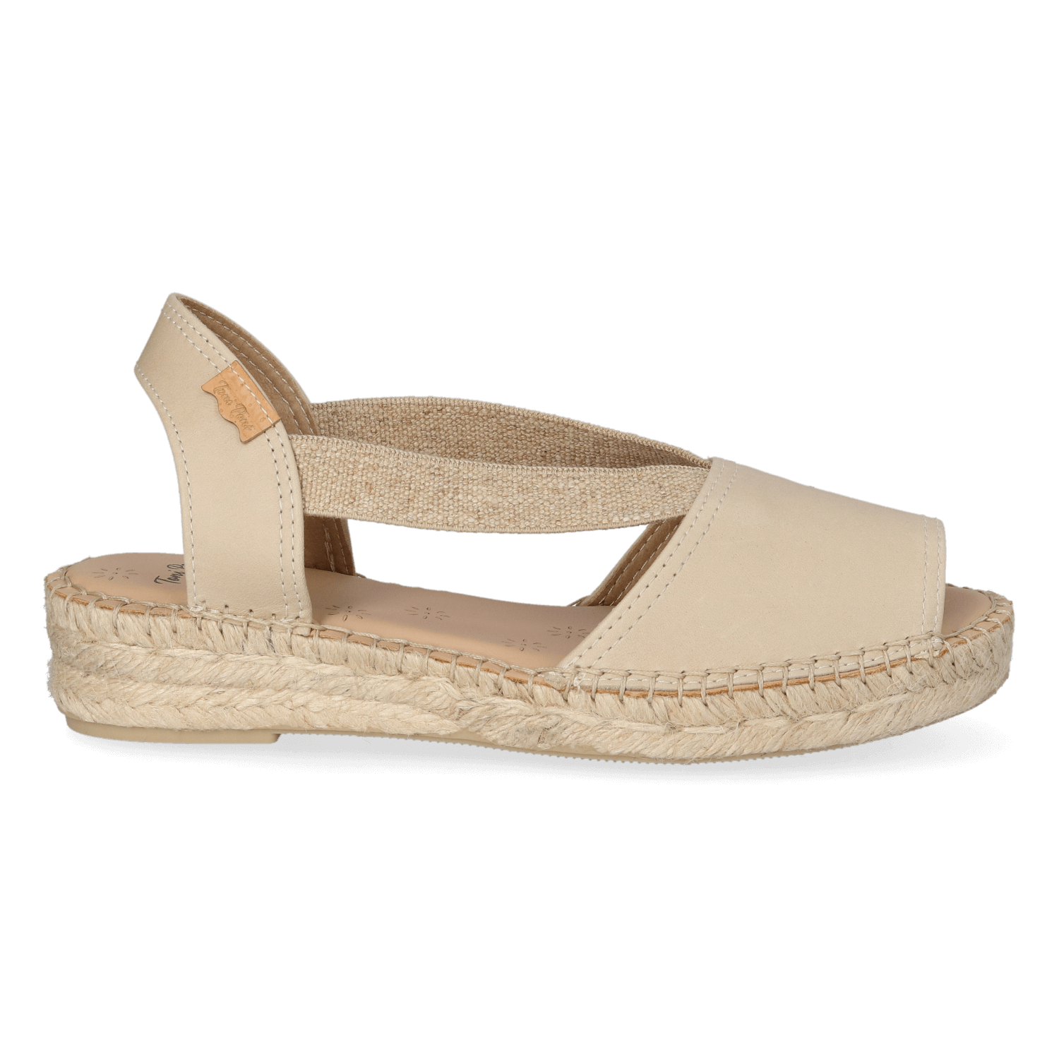 Tala Damen Espadrilles Leder Gelb