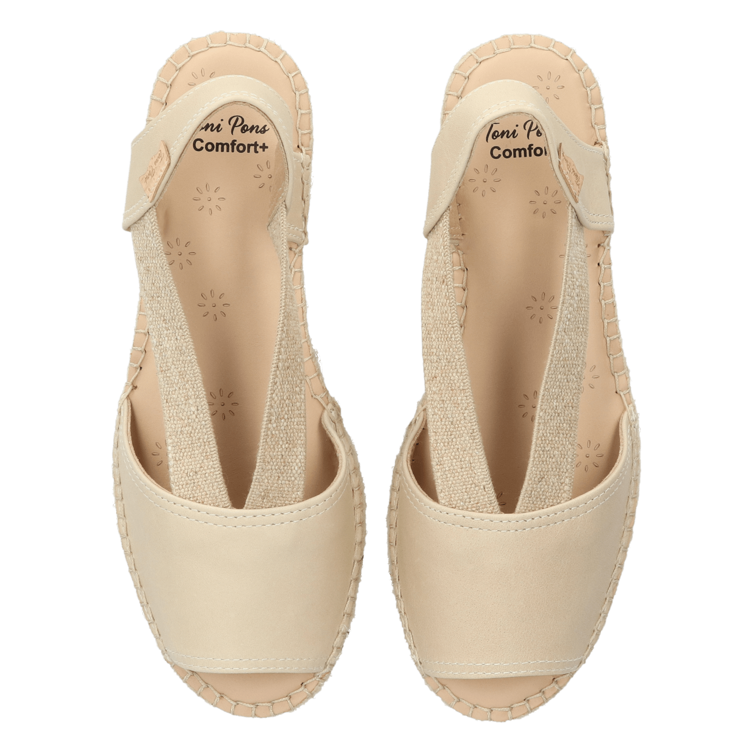 Tala Damen Espadrilles Leder Gelb