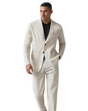 Elegantes Leinen-Set