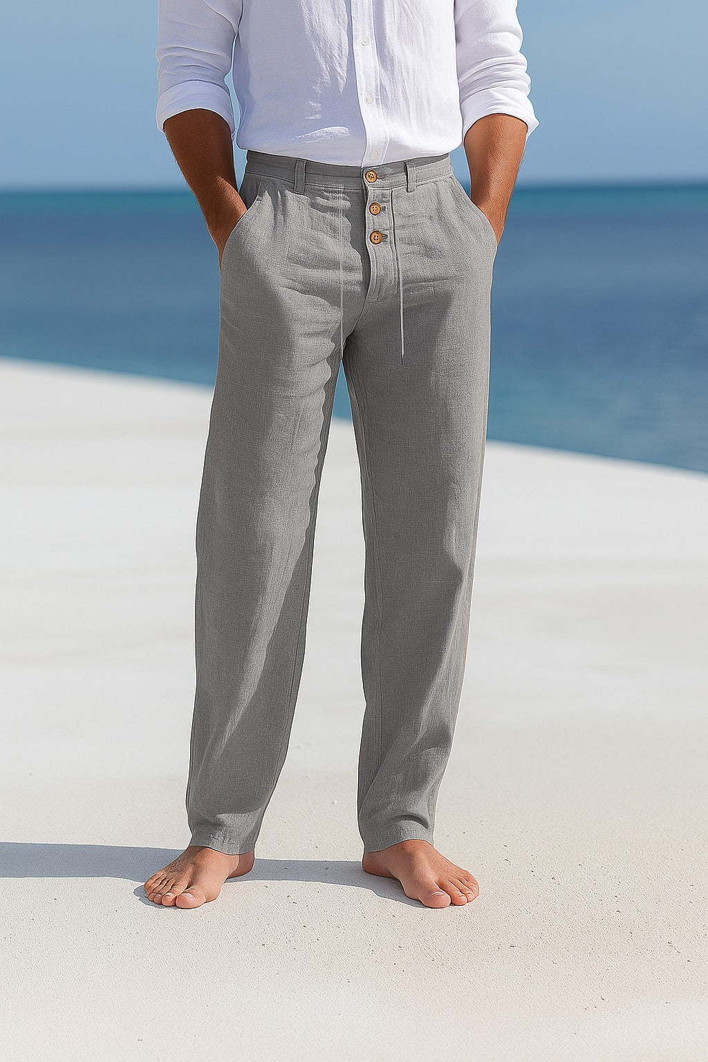 MATTEO | LEICHTE LINEN-SOMMERHOSE